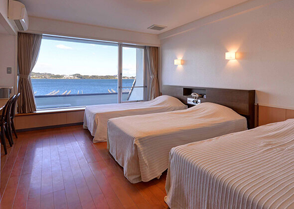 ペットトリプルルーム(洋室･内風呂なし)